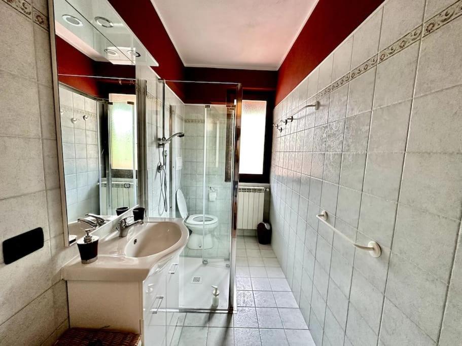 3Br Villetta Con Panoramica Sul Lago Nesso Exterior photo