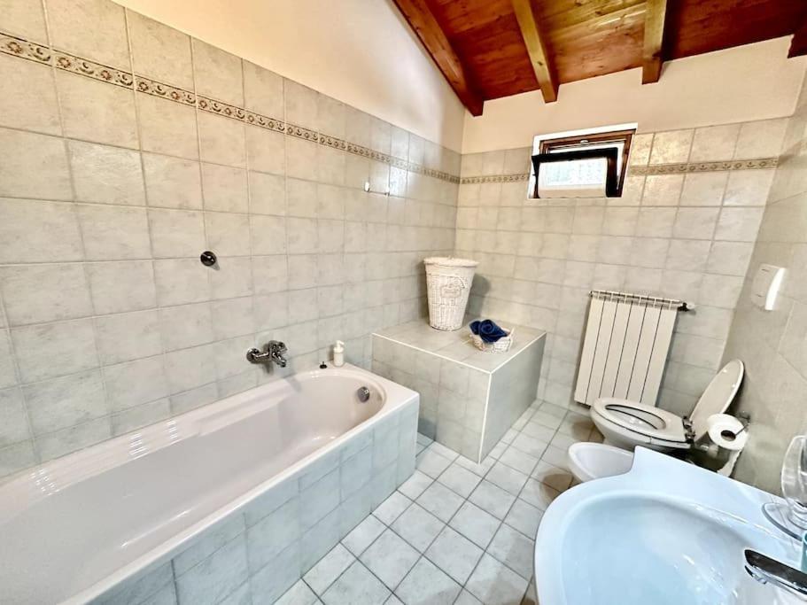 3Br Villetta Con Panoramica Sul Lago Nesso Exterior photo
