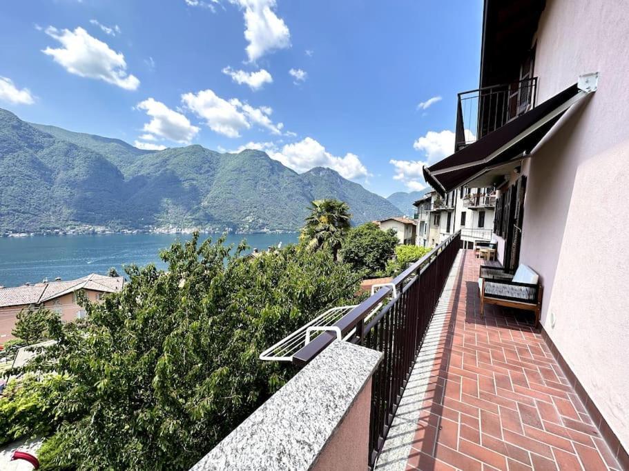 3Br Villetta Con Panoramica Sul Lago Nesso Exterior photo